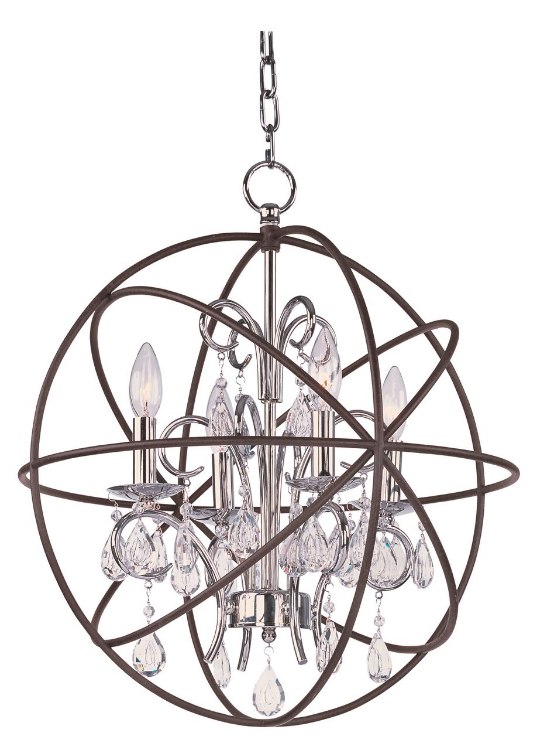 Foto para 60W Orbit 4-Light Pendant ARPN CA Incandescent 36" Chain