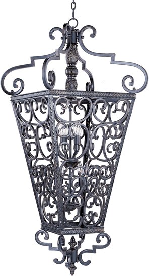 Foto para 60W Southern 8-Light Entry Foyer Pendant KB CA Incandescent 36" Chain