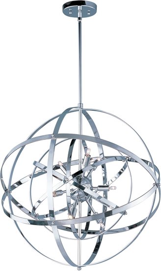 Foto para 60W Sputnik 9-Light Pendant PC G9 Xenon (OA HT 70")