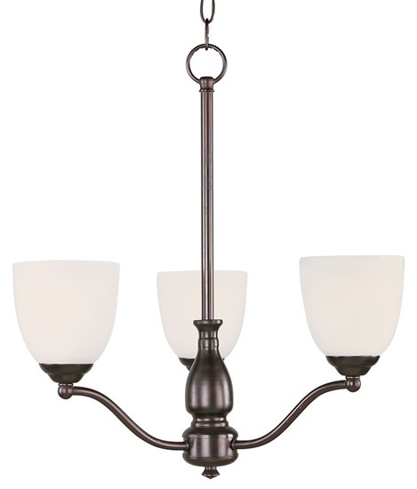 Picture of 60W Stefan 3-Light Chandelier OI Frosted MB 