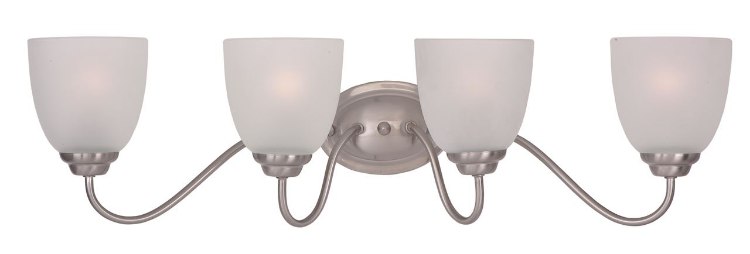 Picture of 60W Stefan 4-Light Bath Vanity SN Frosted MB 
