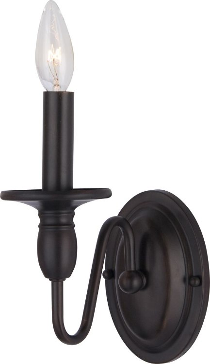 Foto para 60W Towne 1-Light Wall Sconce OI CA Incandescent 