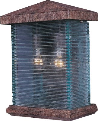 Mostrar detalles para 60W Triumph VX 2-Light Outdoor Wall Lantern ET Clear Glass MB Incandescent  Imagen de 60W Triumph VX 2-Light Outdoor Wall Lantern ET Clear Glass MB Incandescent