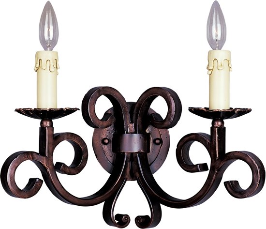 Picture of 60W Verona 2-Light Wall Sconce OI CA Incandescent 