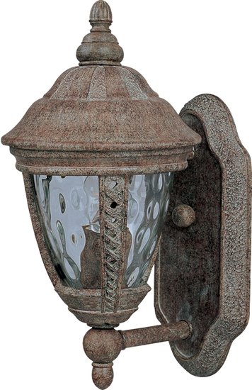 Picture of 60W Whittier VX 1-Light Outdoor Wall Lantern ET Water Glass Glass MB Incandescent 