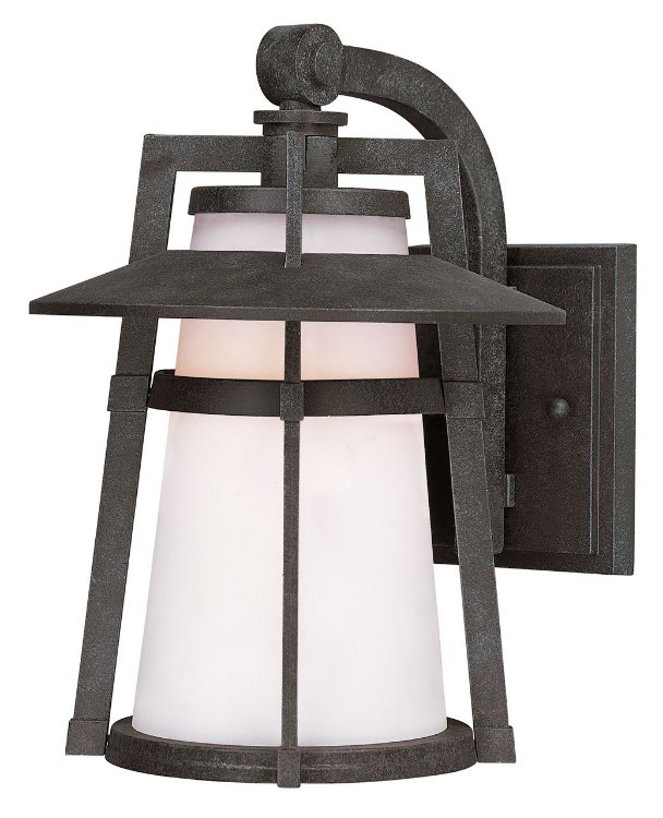 Foto para 8W Calistoga LED 1-Light Outdoor Wall Lantern AE Satin White 