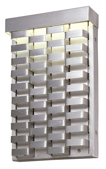 Picture of 9W Weave Outdoor Wall Sconce AL LED 