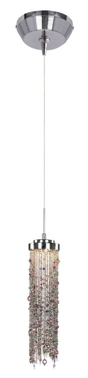 Picture of Bianca 1-Light LED RapidJack Pendant and Canopy PC Multi Color 