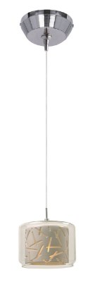 Mostrar detalles para Confetti 1-Light RapidJack Pendant and Canopy PC Clear/White  Imagen de Confetti 1-Light RapidJack Pendant and Canopy PC Clear/White