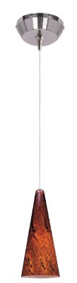 Mostrar detalles para Lava 1-Light RapidJack Pendant and Canopy SN Amber Lava  Imagen de Lava 1-Light RapidJack Pendant and Canopy SN Amber Lava