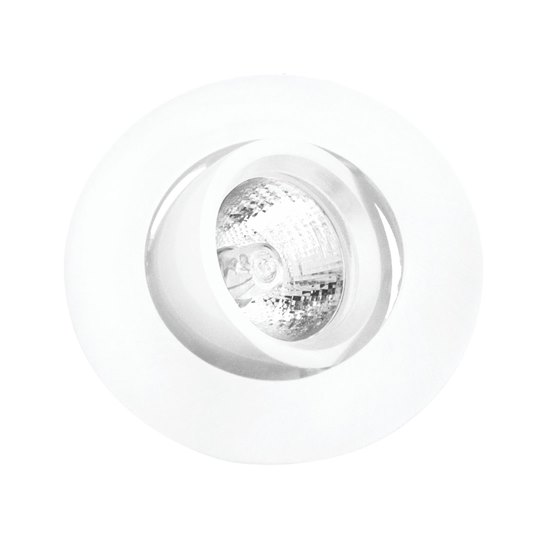 Picture of 50W Round White GX5.3 Directional 12V Spotlight