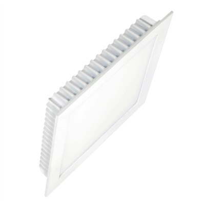 Mostrar detalles para 11W Slim Square White LED WW 127V Downlight Imagen de 11W Slim Square White LED WW 127V Downlight