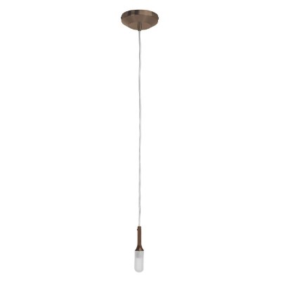 Show details for 40w Delta G9 G9 Halogen Dry Location Bronze Line Voltage Pendant (CAN Ø4.5") Picture of 40w Delta G9 G9 Halogen Dry Location Bronze Line Voltage Pendant (CAN Ø4.5")