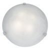 Picture of 39w (3 x 13) Mona GU-24 Spiral Fluorescent Damp Location Chrome WH Flush-Mount (CAN Ø17.5")