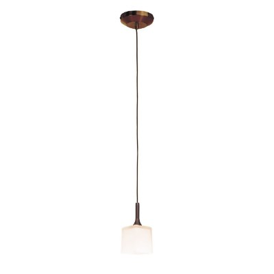 Show details for 40w Delta G9 G9 Halogen Dry Location Bronze Opal Line Voltage Pendant with Hermes Glass Picture of 40w Delta G9 G9 Halogen Dry Location Bronze Opal Line Voltage Pendant with Hermes Glass
