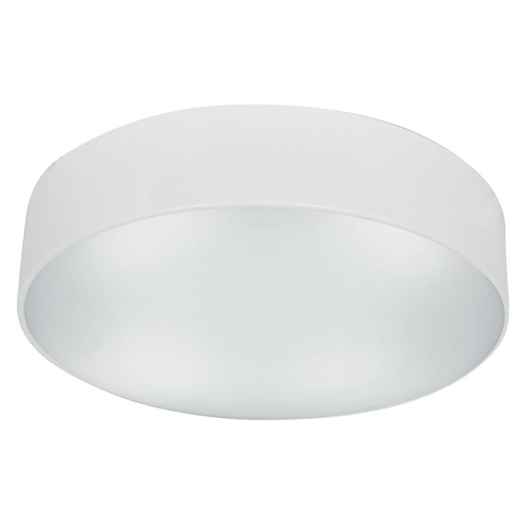 Picture of 39w (3 x 13) TomTom GU-24 Spiral Fluorescent Damp Location White Frosted Flush-Mount