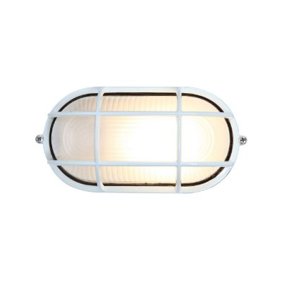 Mostrar detalles para 60w Nauticus E-26 A-19 Incandescent White Frosted Wet Location Bulkhead 8.25"x4.25" (CAN 8"x4.4"x1") Imagen de 60w Nauticus E-26 A-19 Incandescent White Frosted Wet Location Bulkhead 8.25"x4.25" (CAN 8"x4.4"x1")
