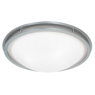 Show details for 52w (4 x 13) Aztec GU-24 Spiral Fluorescent Damp Location Brushed Steel White Flush-mount Picture of 52w (4 x 13) Aztec GU-24 Spiral Fluorescent Damp Location Brushed Steel White Flush-mount