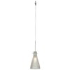 Foto para 35w Cavo GY6.35 Bi-Pin Halogen Dry Location Brushed Steel Crystal Italian Wire Glass UJ Mini Pendant excluding Mono-Pod