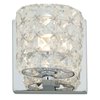 Picture of 60w Prizm G9 G9 Halogen Damp Location Chrome Clear Crystal Vanity (CAN 4.75"x4.75"x0.75")