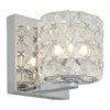 Picture of 60w Prizm G9 G9 Halogen Damp Location Chrome Clear Crystal Vanity (CAN 4.75"x4.75"x0.75")