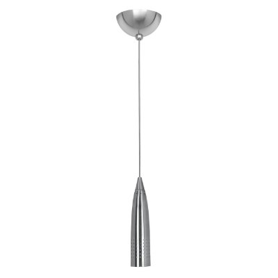 Show details for 35w Odyssey GU-5.3 MR-16  Halogen Dry Location Brushed Steel Single Pendant Picture of 35w Odyssey GU-5.3 MR-16  Halogen Dry Location Brushed Steel Single Pendant