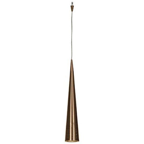 Foto para 50w Apollo GU-5.3 MR-16  Halogen Dry Location Bronze Steel Pendant excluding Mono-Pod (CAN 1.25")