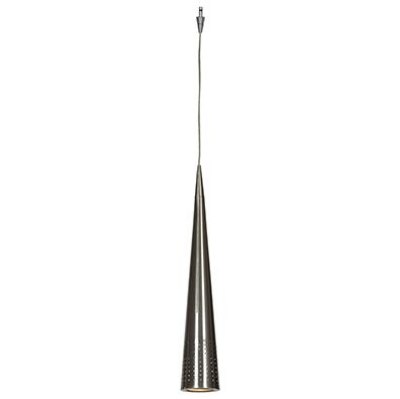 Show details for 50w Apollo GU-5.3 MR-16  Halogen Dry Location Brushed Steel Steel Pendant excluding Mono-Pod (CAN 1.25") Picture of 50w Apollo GU-5.3 MR-16  Halogen Dry Location Brushed Steel Steel Pendant excluding Mono-Pod (CAN 1.25")