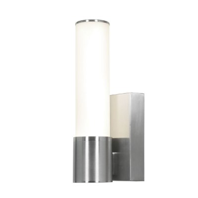 Show details for 8w Aqueous Module LED Damp Location Brushed Steel Opal Wall (CAN 6"x4.2"x2") Picture of 8w Aqueous Module LED Damp Location Brushed Steel Opal Wall (CAN 6"x4.2"x2")