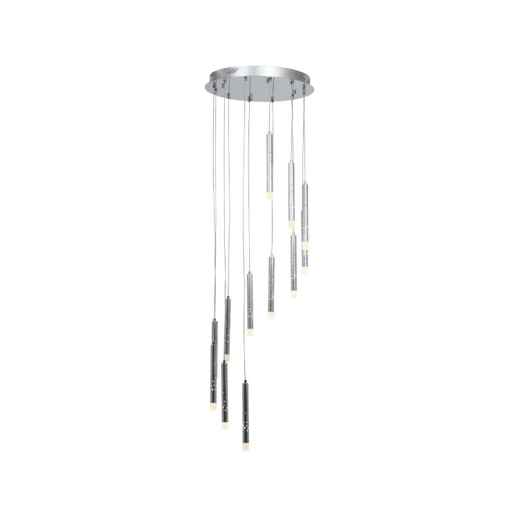 36w (12 x 3) Rain Module LED Dry Location Chrome ACR Pendant (CAN 1