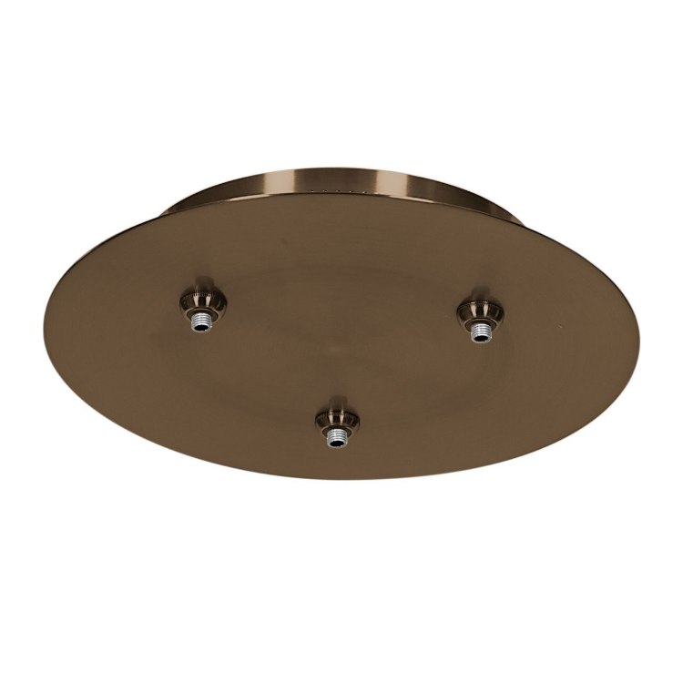 Picture of 50w Unijack Dry Location Bronze Three-Port Round Canopy