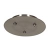 Picture of 50w Unijack Dry Location Brushed Steel Three-Port Round Canopy