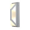 Picture of 36w (2 x 18) Nyami GU-24 Spiral Fluorescent Satin Frosted Wet Location Wall Fixture (CAN 7"x4.5")