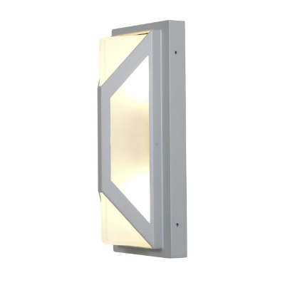Show details for 36w (2 x 18) Nyami GU-24 Spiral Fluorescent Satin Frosted Wet Location Wall Fixture (CAN 7"x4.5") Picture of 36w (2 x 18) Nyami GU-24 Spiral Fluorescent Satin Frosted Wet Location Wall Fixture (CAN 7"x4.5")