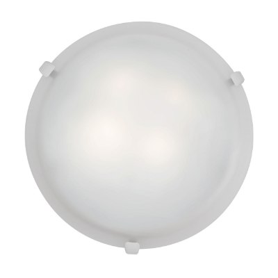 Show details for 52w (2 x 26) Mona GU-24 Spiral Fluorescent Dry Location White WH Flush-Mount 4.5"Ø16" (CAN Ø13.75") Picture of 52w (2 x 26) Mona GU-24 Spiral Fluorescent Dry Location White WH Flush-Mount 4.5"Ø16" (CAN Ø13.75")