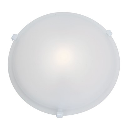 Show details for 39w (3 x 13) Nimbus GU-24 Spiral Fluorescent Damp Location White Frosted Flush-Mount Picture of 39w (3 x 13) Nimbus GU-24 Spiral Fluorescent Damp Location White Frosted Flush-Mount