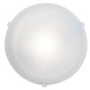 Picture of 39w (3 x 13) Nimbus GU-24 Spiral Fluorescent Damp Location White Alabaster Flush-Mount