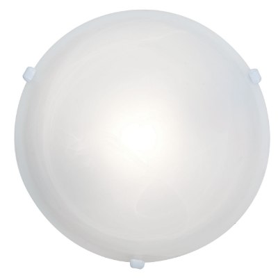 Show details for 39w (3 x 13) Nimbus GU-24 Spiral Fluorescent Damp Location White Alabaster Flush-Mount Picture of 39w (3 x 13) Nimbus GU-24 Spiral Fluorescent Damp Location White Alabaster Flush-Mount
