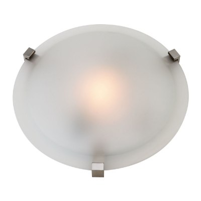 Show details for 39w (3 x 13) Cirrus GU-24 Spiral Fluorescent Damp Location Satin Frosted Flush-Mount Picture of 39w (3 x 13) Cirrus GU-24 Spiral Fluorescent Damp Location Satin Frosted Flush-Mount