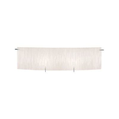 Show details for 52w (2 x 26) Oxygen GU-24 Spiral Fluorescent Damp Location Chrome Checkered Frosted Wall & Vanity 25.25"x6.75" (CAN 17"x5.5"x0.88") Picture of 52w (2 x 26) Oxygen GU-24 Spiral Fluorescent Damp Location Chrome Checkered Frosted Wall & Vanity 25.25"x6.75" (CAN 17"x5.5"x0.88")