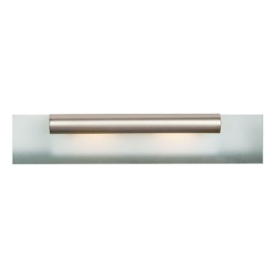 Show details for 52w (2 x 26) Roto G24q-3 Quad Fluorescent Dry Location Satin Chrome Frosted Wall & Vanity 24"x5.5" (CAN 18"x4.25"x1.1") Picture of 52w (2 x 26) Roto G24q-3 Quad Fluorescent Dry Location Satin Chrome Frosted Wall & Vanity 24"x5.5" (CAN 18"x4.25"x1.1")