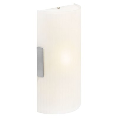 Show details for 36w (2 x 18) Neon GU-24 Spiral Fluorescent Damp Location Brushed Steel LFR Wall & Vanity 8"x16" (CAN 4.75"x15"x1.4") Picture of 36w (2 x 18) Neon GU-24 Spiral Fluorescent Damp Location Brushed Steel LFR Wall & Vanity 8"x16" (CAN 4.75"x15"x1.4")
