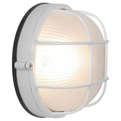 Mostrar detalles para 100w Nauticus E-26 A-19 Incandescent White Frosted Wet Location Bulkhead Ø9.5" (CAN 1"Ø9.5") Imagen de 100w Nauticus E-26 A-19 Incandescent White Frosted Wet Location Bulkhead Ø9.5" (CAN 1"Ø9.5")