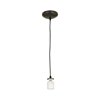 Picture of 100w Sydney E-26 A-19 Incandescent Dry Location Oil Rubbed Bronze Cord Pendant (CAN 1.25"Ø5.25")