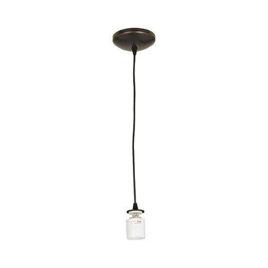 Picture of 100w Sydney E-26 A-19 Incandescent Dry Location Oil Rubbed Bronze Cord Pendant (CAN 1.25"Ø5.25")