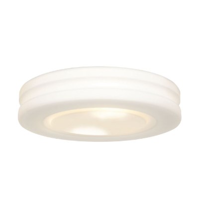 Show details for 120w (2 x 60) Altum E-26 A-19 Incandescent Damp Location White Opal Flush-Mount (CAN 1"Ø10") Picture of 120w (2 x 60) Altum E-26 A-19 Incandescent Damp Location White Opal Flush-Mount (CAN 1"Ø10")