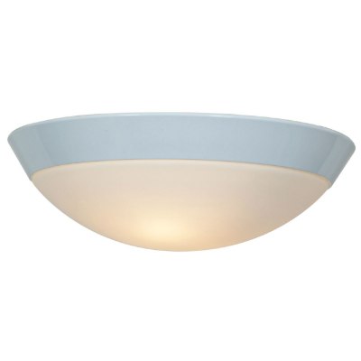 Show details for 120w (2 x 60) Cobalt E-26 A-19 Incandescent Damp Location White Opal Flush-Mount (CAN 1.5"Ø13") Picture of 120w (2 x 60) Cobalt E-26 A-19 Incandescent Damp Location White Opal Flush-Mount (CAN 1.5"Ø13")