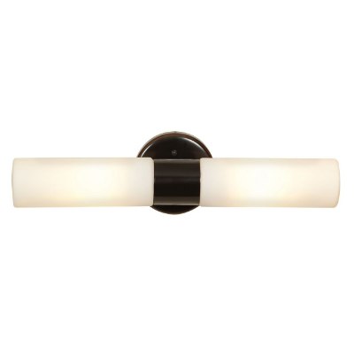 Show details for 120w (2 x 60) Cobalt E-26 B-10 Incandescent Damp Location Oil Rubbed Bronze Opal Wall Fixture (CAN 0.75"Ø5") Picture of 120w (2 x 60) Cobalt E-26 B-10 Incandescent Damp Location Oil Rubbed Bronze Opal Wall Fixture (CAN 0.75"Ø5")