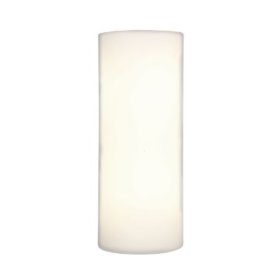 Show details for 120w (2 x 60) Tabo E-12 B-10 Incandescent Damp Location Brushed Steel Opal Wall & Vanity 4.9"x11.8" Picture of 120w (2 x 60) Tabo E-12 B-10 Incandescent Damp Location Brushed Steel Opal Wall & Vanity 4.9"x11.8"