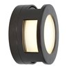 Picture of 13w Nymph GU-24 Spiral Fluorescent Bronze Frosted Marine Grade Wet Location Wall Fixture (CAN 0.4"Ø4.5")